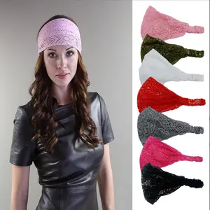 Lace Turban Headband - Elegant Design for Versatile Wear, Lightweight and Comfortable Fit head  wrap