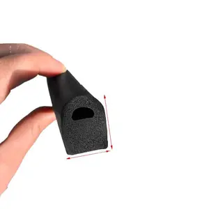 Semi-circular foam sealing strip, foam rubber strip, EPDM foam sealing strip