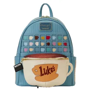 Loungefly Gilmore Girls Luke's Diner Domed Coffee Cup Mini Backpack