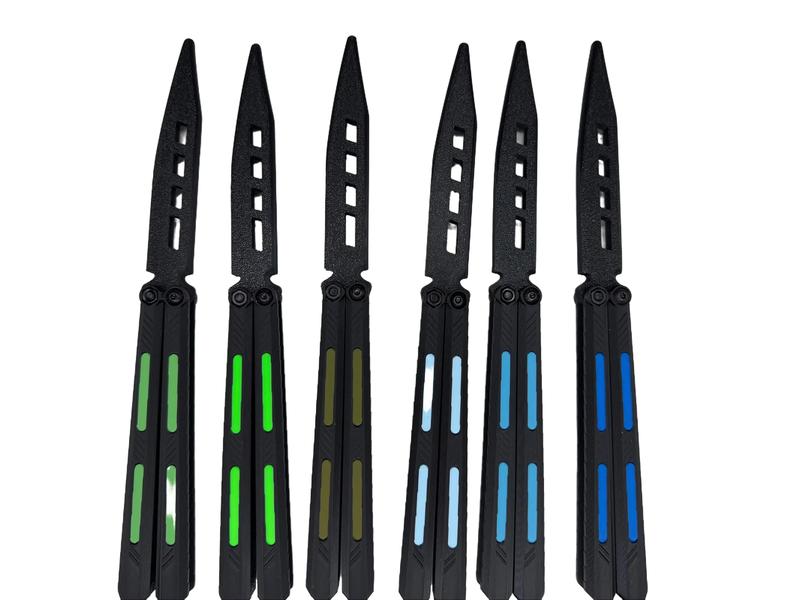 Butterfly Style Fidget Trainer V2 | Skill Practice Toy | Cosplay Prop