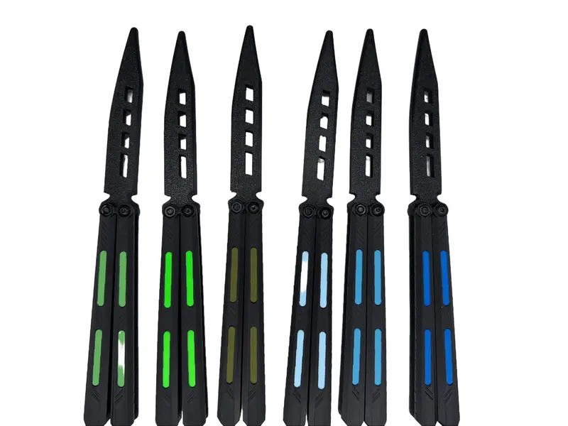 Butterfly Style Fidget Trainer V2 | Skill Practice Toy | Cosplay Prop