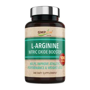 GMP Vitas Super Nitric Oxide Synthase with L-Arginine 1000mg,100 Capsules