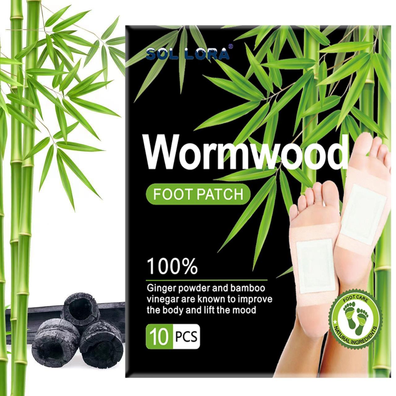 Deep Cleansing Foot Pads Foot Care With 10 Patches,Natural Aloes,Sea salt,Tourmaline,Herbal Foot Detox Patches For Foot Care,Adhesive Sheets, lmprove Sleep Quality,Relieve Fatigue and Exhaustion,Cleanse the Body & Mind,Improve Sleep Detoxpads