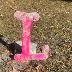 Large Resin Letters