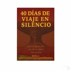 “40 Días de Viaje en Silencio”  Un camino de despertar espiritual.  40 días, 40 silencios, 40 encuentros con Dios y contigo mismo.  Christmas, Christmas gifts, suitable for giving to husband and wife.Happy Valentine's Day! Valentine's Day Gifts