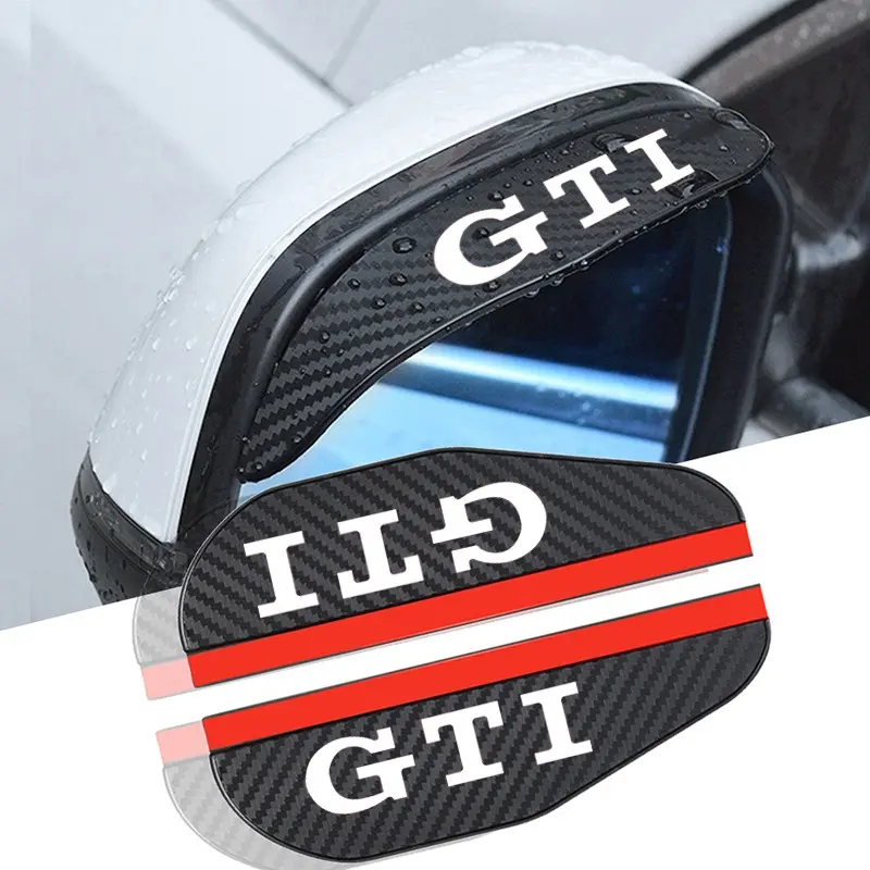 Volkswagen Gti Rearview Mirror Rain Cover Eyebrow Protector, Durable Auto Accessory, Car Accessories for Enhanced Visibility, Essential Car Parts for Weather Protection, Automotive