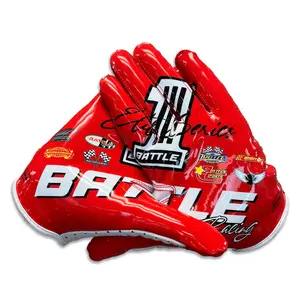 Racing Doom Speed Receiver Football Gloves
