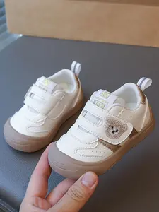 2026 Spring Kids Bear Cute Casual Shoes, Unisex Baby Velcro Breathable Soft Sole, Soft Soled Shoes, Versatile Anti-Slip Sports Shoes for All Seasons, Baby Walking Shoes, Walking Shoes Babies