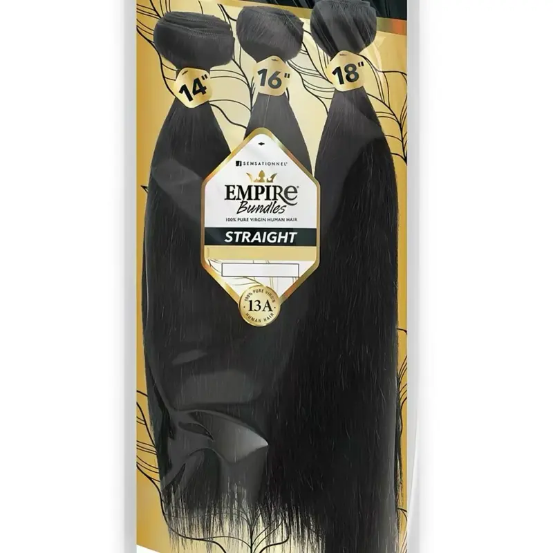 Pristine 13A Brazilian straight Bundles 10”12”14”-100%Human Hair