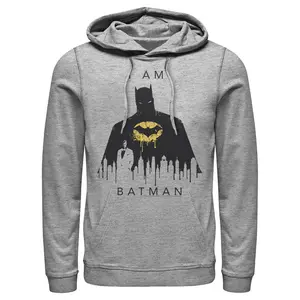 Men's Batman I Am Gotham Drip Pull Over Hoodie