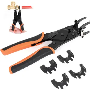 Push to Connect Removal Tool Disconnect Tongs Tool for 1/2", 3/4", 1" Push in Fittings Plumbing Tools for Removal PEX PVC Copper Pipe