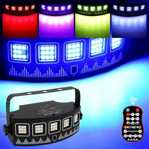 Flashback Events Party Lights Mini Strobe Light Sound Active for Karaoke Birthday Bar Stage Halloween holiday parties Rave Parties House Parties