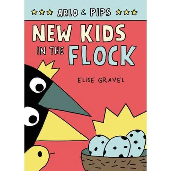 USED Book - Arlo & Pips #3: New Kids in the Flock: A Graphic Novel by Gravel, Elise (Paperback) - english