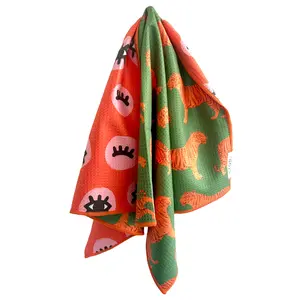 Eye of the Tiger Reversible Hand Towel