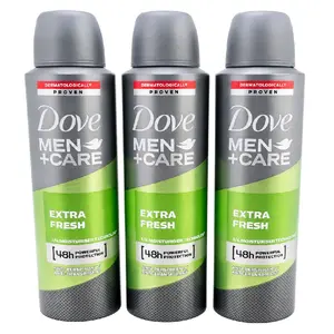 Dove Men+Care Antiperspirant Deodorant Spray Extra Fresh 48 Hour Protection 3 Pack Long Lasting  150 ML
