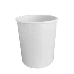 32oz White Paper Ice Cream Container - 500 Pieces/Case