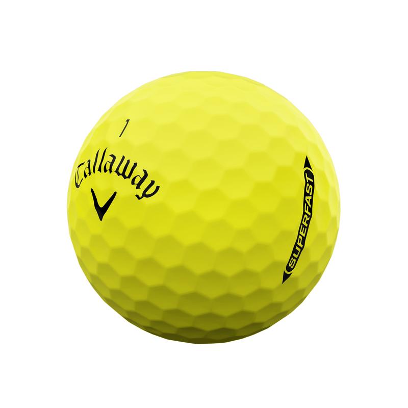 Callaway Golf Superfast Bold Yellow 15-Pack Golf Balls