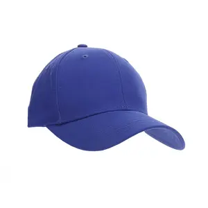 PAGE and TUTTLE Mens Solid Brushed Structured Cap Golf Athletic Athletic Cap - Blue