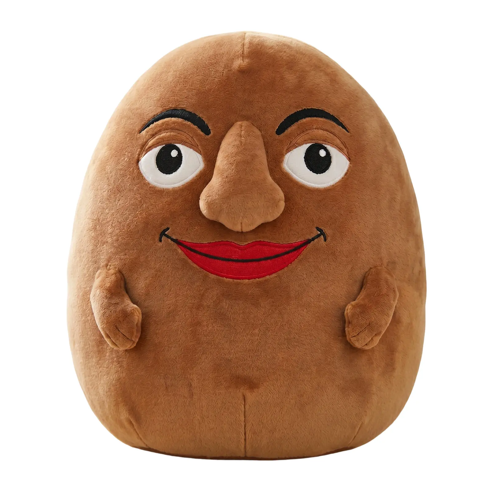Cartoon Funny Italian Brainrot Inspired Plush Toy, Tung Tung Tung Sahur Plush Stuffed Animal Plush Pillow, Humorous Food Character Cushion for Fans Collectors Room Decor