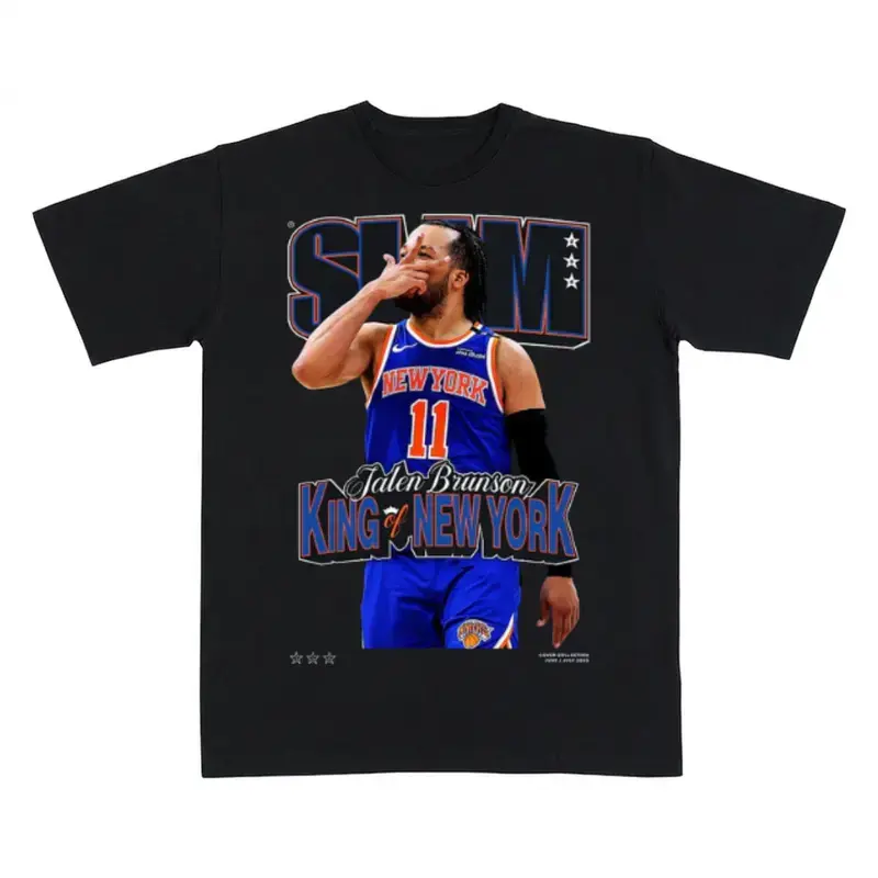 Knicks Basketball Tee NYC Streetwear City Inspired King Graphic T-Shirt – Hoops Style Player Fan Shirt Unisex for Men Women, Retro Game Day Casual Oversized Summer Outfit Camiseta
