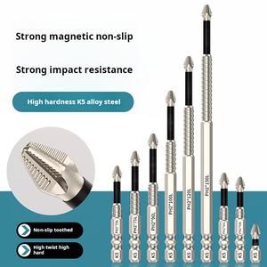 Anti-Slip PH2 Impact Driver Bit Set