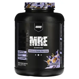 Redcon1 MRE, Whole Food Protein, Blueberry Cobbler, 7.16 lb (3,250 g)
