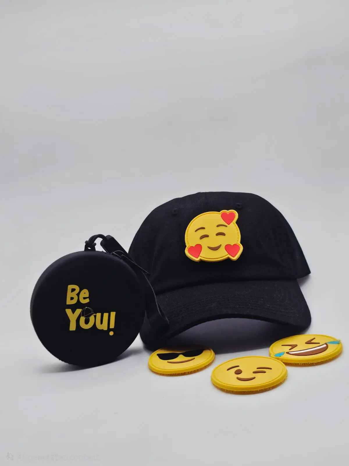 Emoji Hat - Fun & Playful Cotton Accessory with Variety of Emojis for Parties & Casual Outings