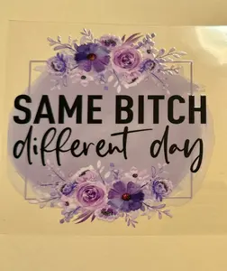 C196- (1PC) 16OZ UV DTF Transfer Wrap/Sticker for Cup/Tumbler