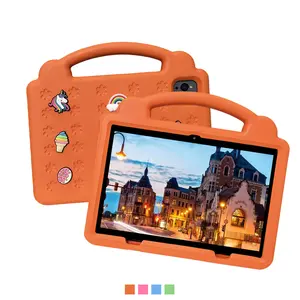 10.1-Inch Kids Android Wireless Touchscreen Tablet with 3G SIM Card Slot, Parental Control Learning Tablet for Education and Gaming, Shockproof Case, Dual Camera, Holiday Gift, Android Tablet PC