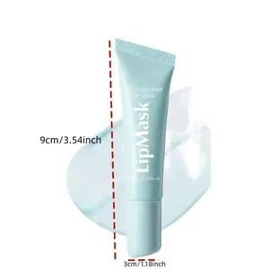 Calming Lip Care Mask, Soothing Care, Cool Peeling Lip Mask, Smooth Base Makeup, Hydrating Feel, Lip Balm, Single Item, No Flammable Aerosols, Lip Treatments water powder serum