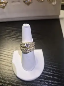 Xuping 14K Gold Laminated Zirconia Crystal Ring – Luxury Fashion Ring