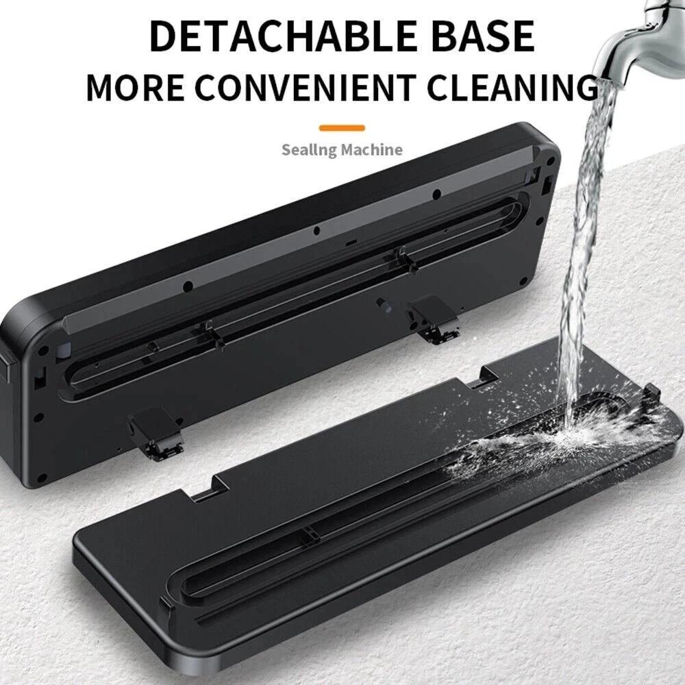 Commercial Vacuum Sealer Machine Seal a Meal Food Saver System with 10 Free Bags for Efficient Storage and Versatile Use