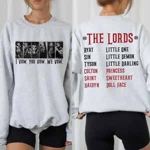(Version Without The Upside Down Crosses) The L.O.R.D.S Series Shirt Sweatshirt, The Ritual The Sinner The Sacrifice Sabotage Carnage Madness Shirt