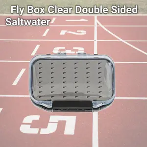 212 MAIN AB88BFB Double-Sided Fishing Tackle Organizer Fly Box, Holds 100+ Tackles for Saltwater Fishing Activities