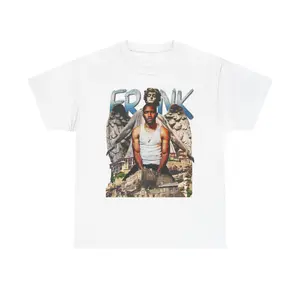 frankk Ocean tee, album rapper singer, blond album graphic tee