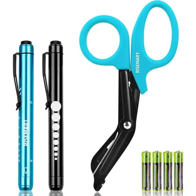 Pink EMT Utility Paramedic Bandage Shears Scissors 7.5" - Stainless Steel EMS Shears By Precise Canada