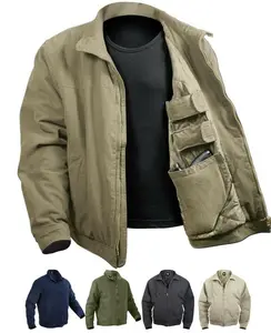 Tactical Concealed Carry Insulated Jacket CCW Coat Undercover Gun Covert