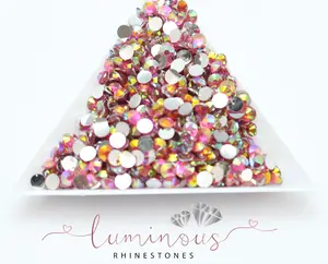 4mm Resin Rhinestones - 5,000pc Bulk - Choose your color!