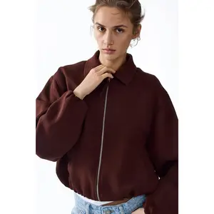 H&M Oversized bubble-hem jacket