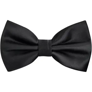 Pre-tied Adjustable Bow Tie for Men Formal Solid Tuxedo Bow Tie