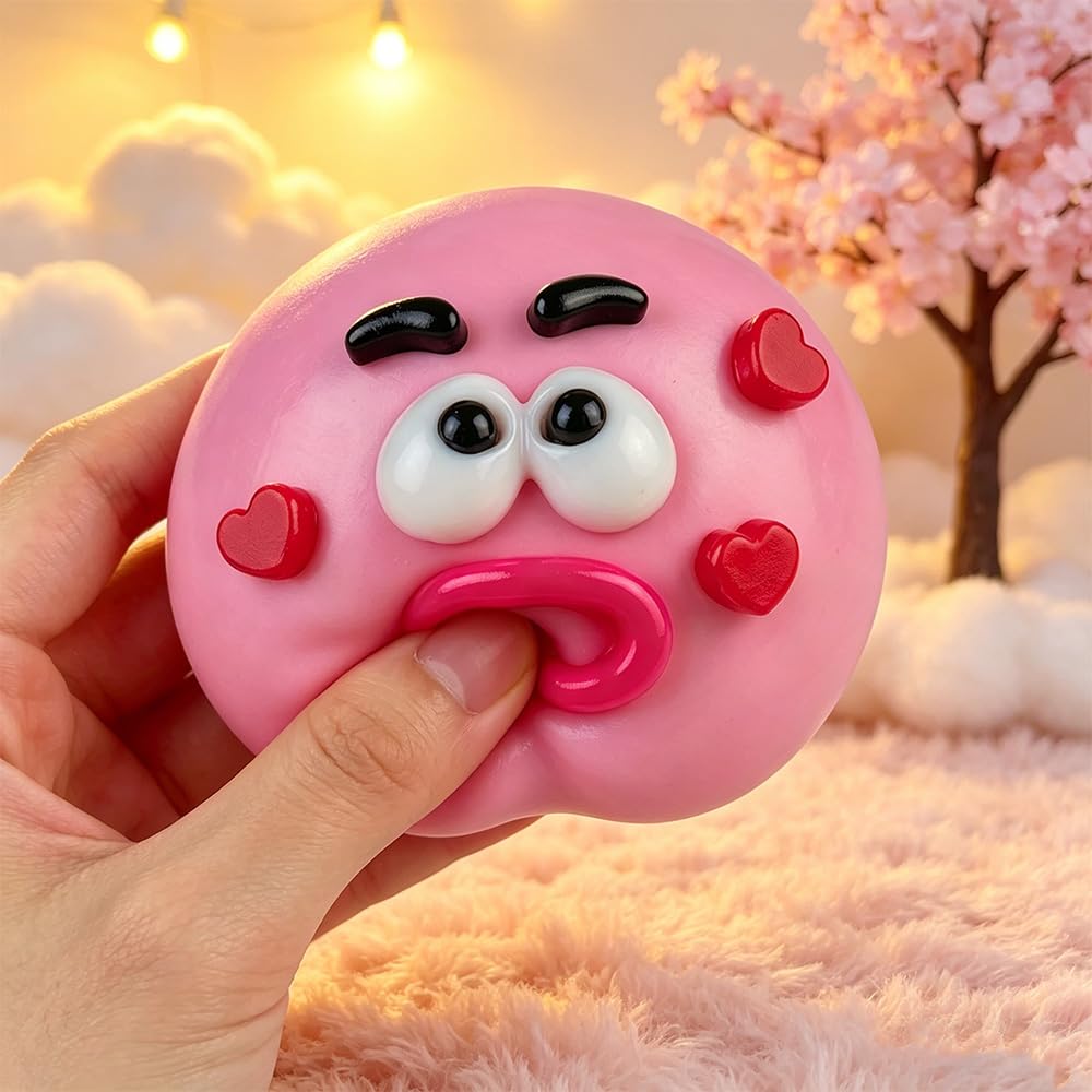 2026 NEW Smushers Squishy - Curiosities Smushers Dog Face Swap,Faces Sensory with Loads of Expressions Squishy Soft Moldable Cute Slow Rise Relaxing Sensory Fidget Relief for Adults Anxiety Relief