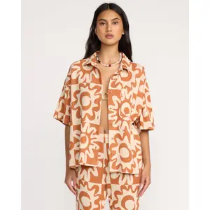 Lost Waves Short Sleeve T-Shirt - Sunburnt