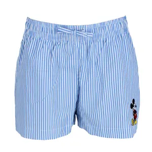 Jerry Leigh Women's Elevated Mickey Mouse Embroidered Lounge Short