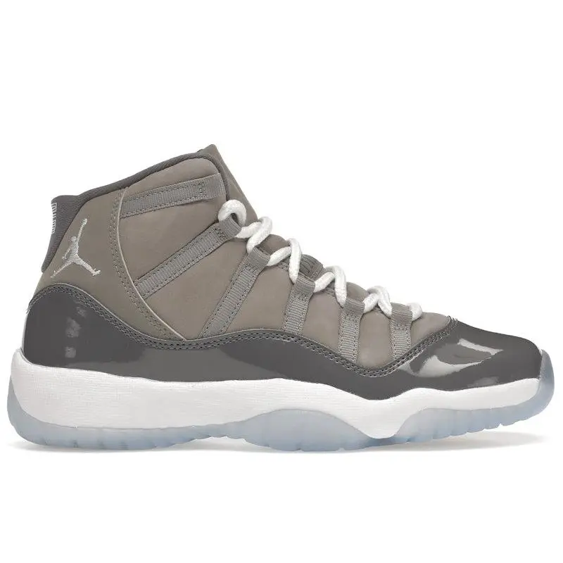 Jordan Kid's 11 Retro Cool Grey (2021) Basketball Shoes, from StockX