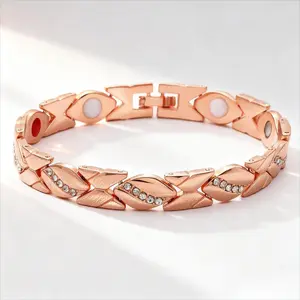 Magnetic Copper Anklets for Women Copper Ankle Bracelet for Women 99.99% Pure Copper with Magnets for Feet & Ankles  Fashionable Accessory