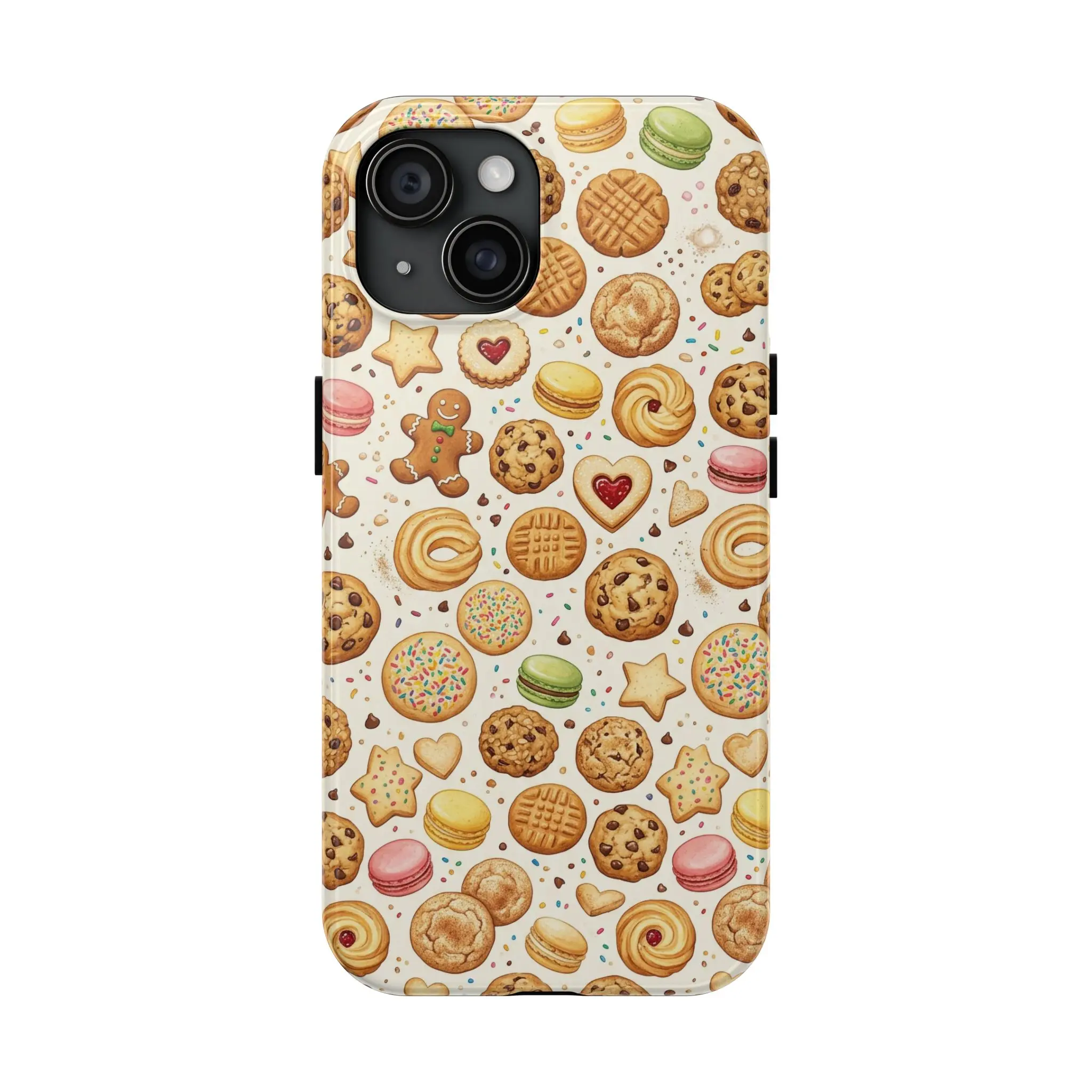 Assorted Cookie Pattern Phone Case | Tough Phone Case