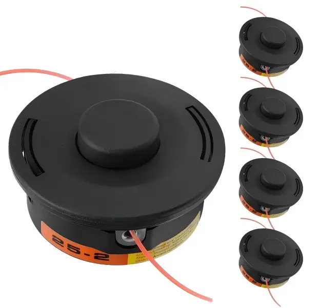 5-Pack 25-2 AutoCut Trimmer Head, String Trimmer Replacement Head Compatible with Multiple Weed Eater Models, Replace Part# 4002 710 2108, 4002 710 2191