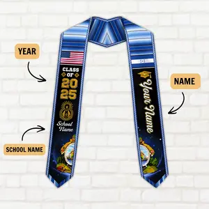Custom Honduras Graduation Sash, Honduras American Flag Graduation Sash 2026, Honduran Stole, Graduation Class Of 2026