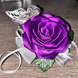 Eternal rose corsage and boutonnières