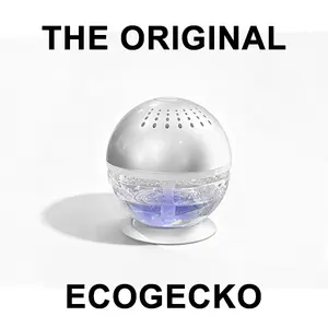 EcoGecko Water Air Purifier Machine, Air Revitalizer & Essential Oil Diffuser for Home, Bedroom, Pet Owners, Smoke Odor Removal